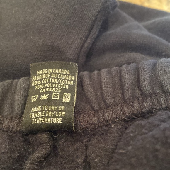 MUSKOKA BEAR WEAR BLACK YOUTH PAE JOGGERS SIZE L ( age 8-10) - Picture 9 of 9